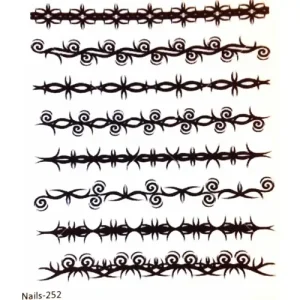 Ajánlat Körömmatrica Nails 252